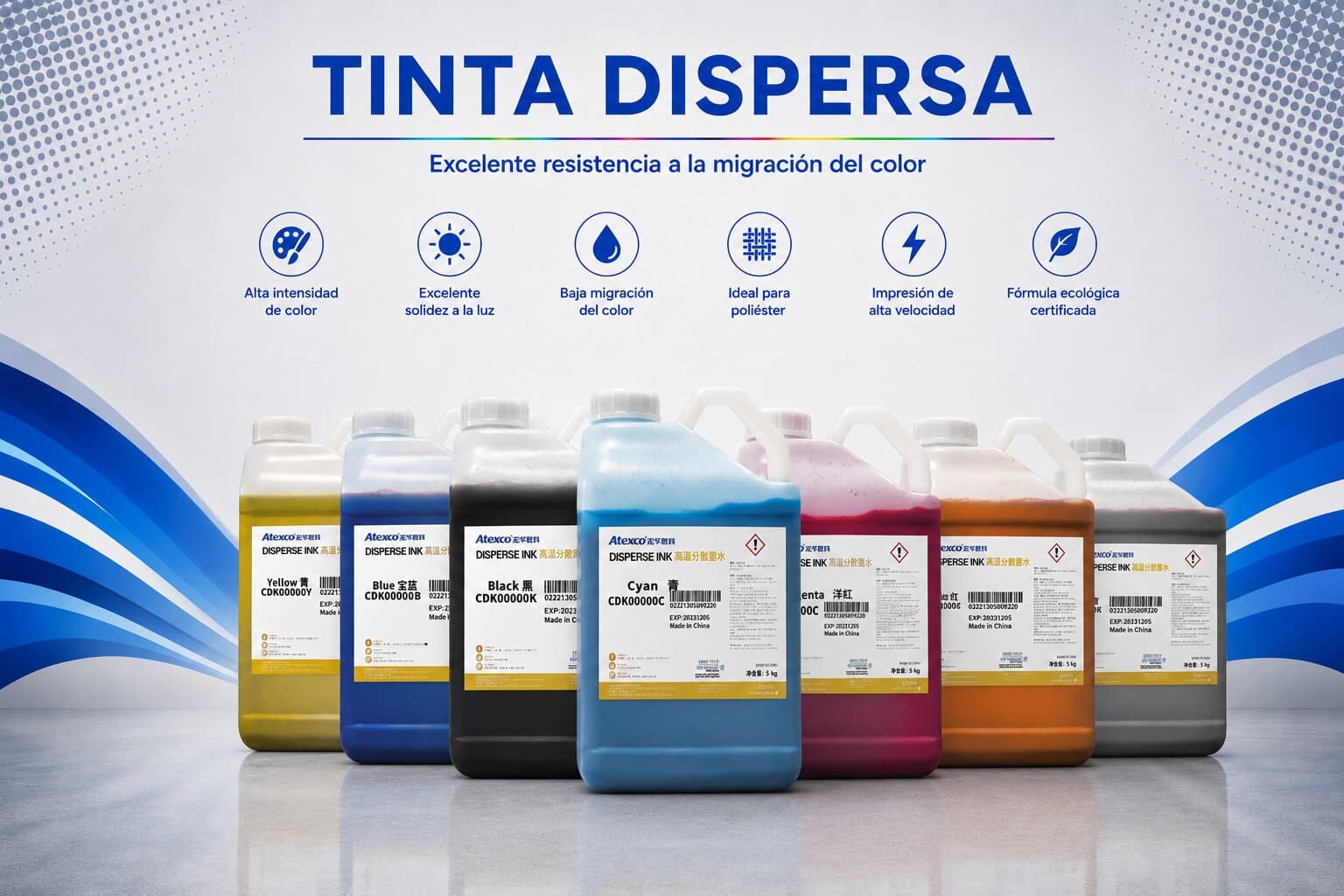 Tinta Dispersa: Resultados Sobresalientes en Color