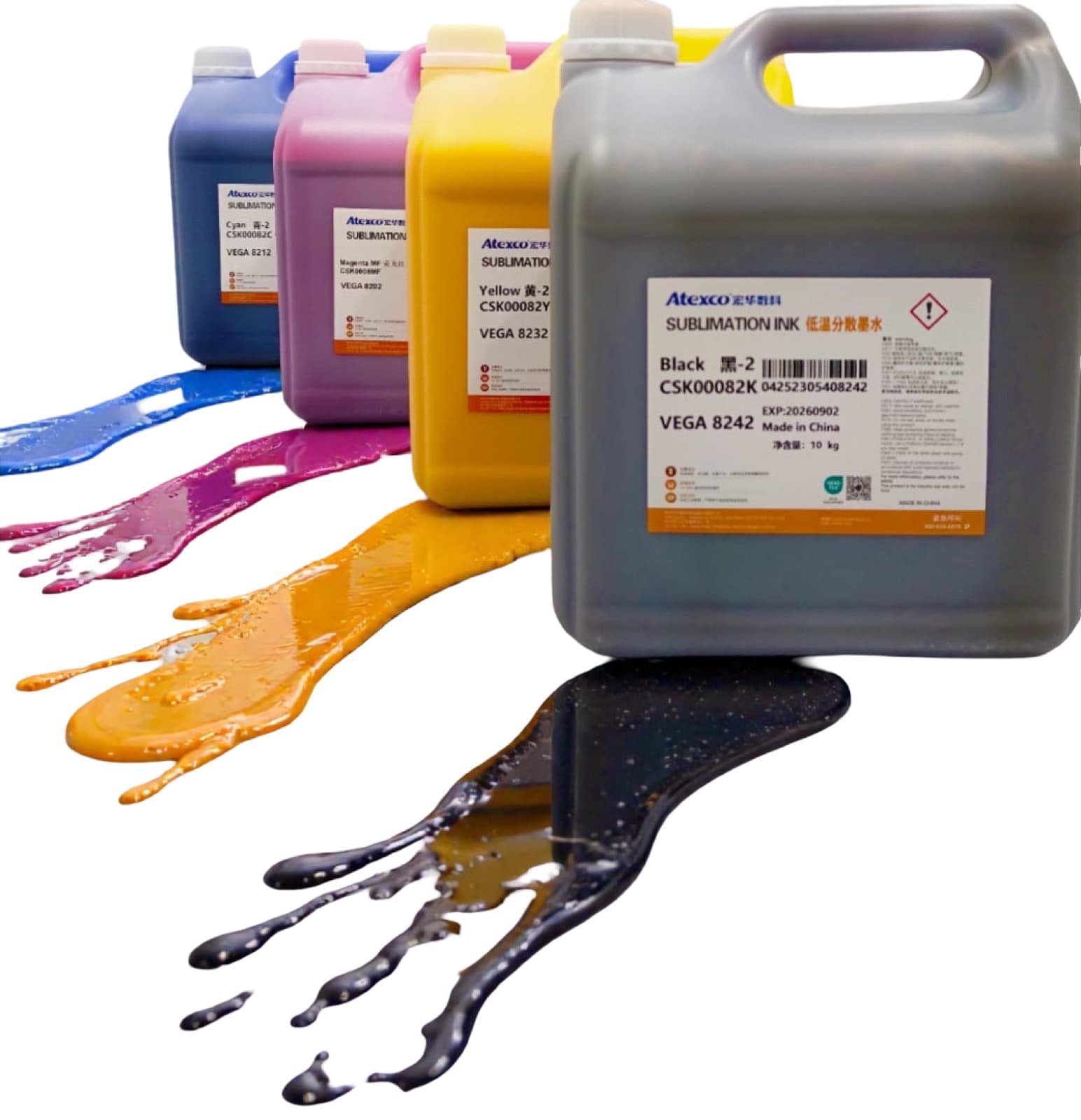 Tintas de sublimación Atexco en producción textil