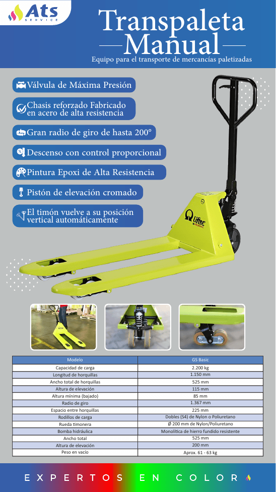 Transpaleta Manual